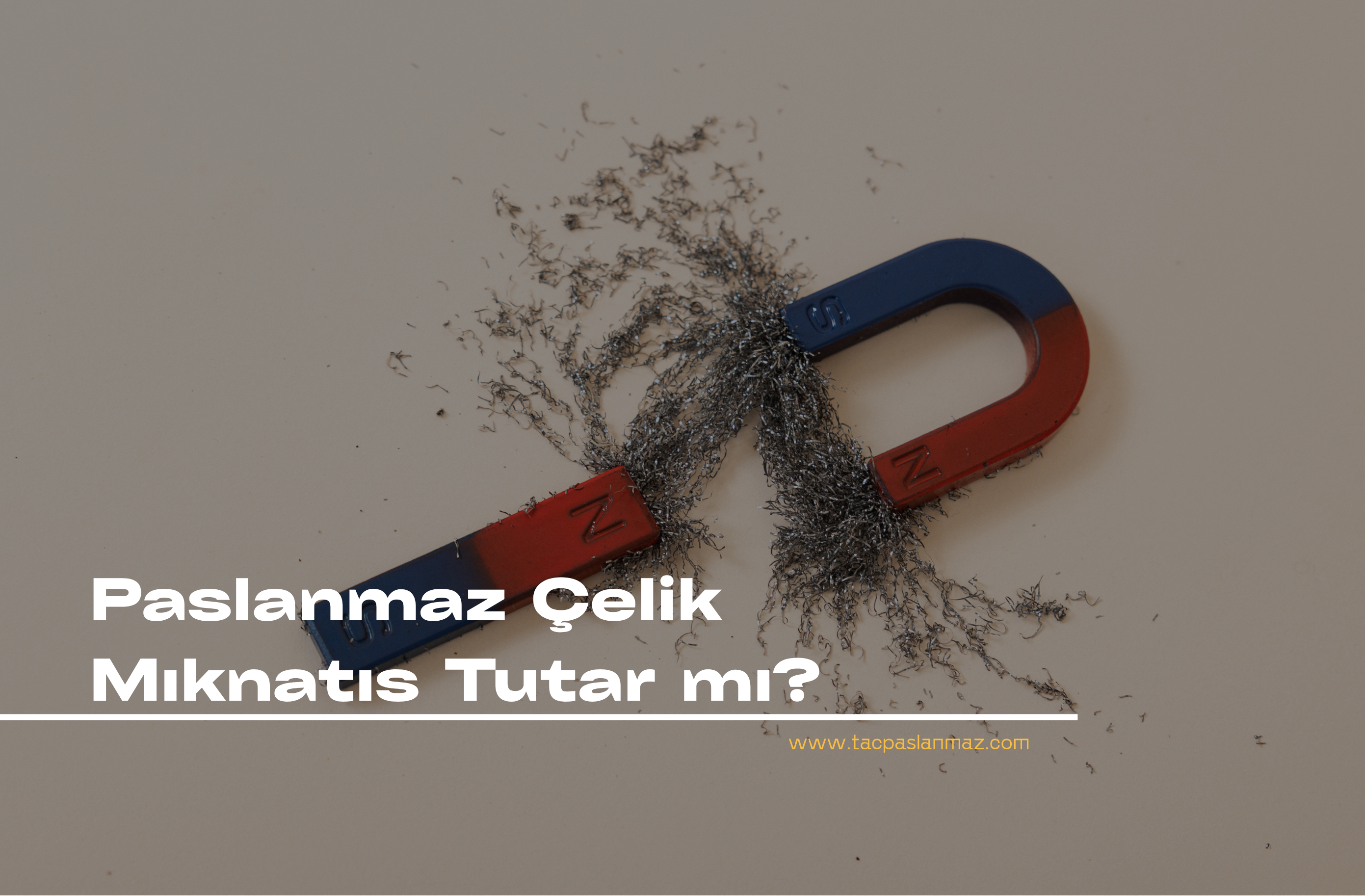 Paslanmaz Çelik Mıknatıs Tutar mı? (Metal Dünyasındaki En Büyük Yanılgı)